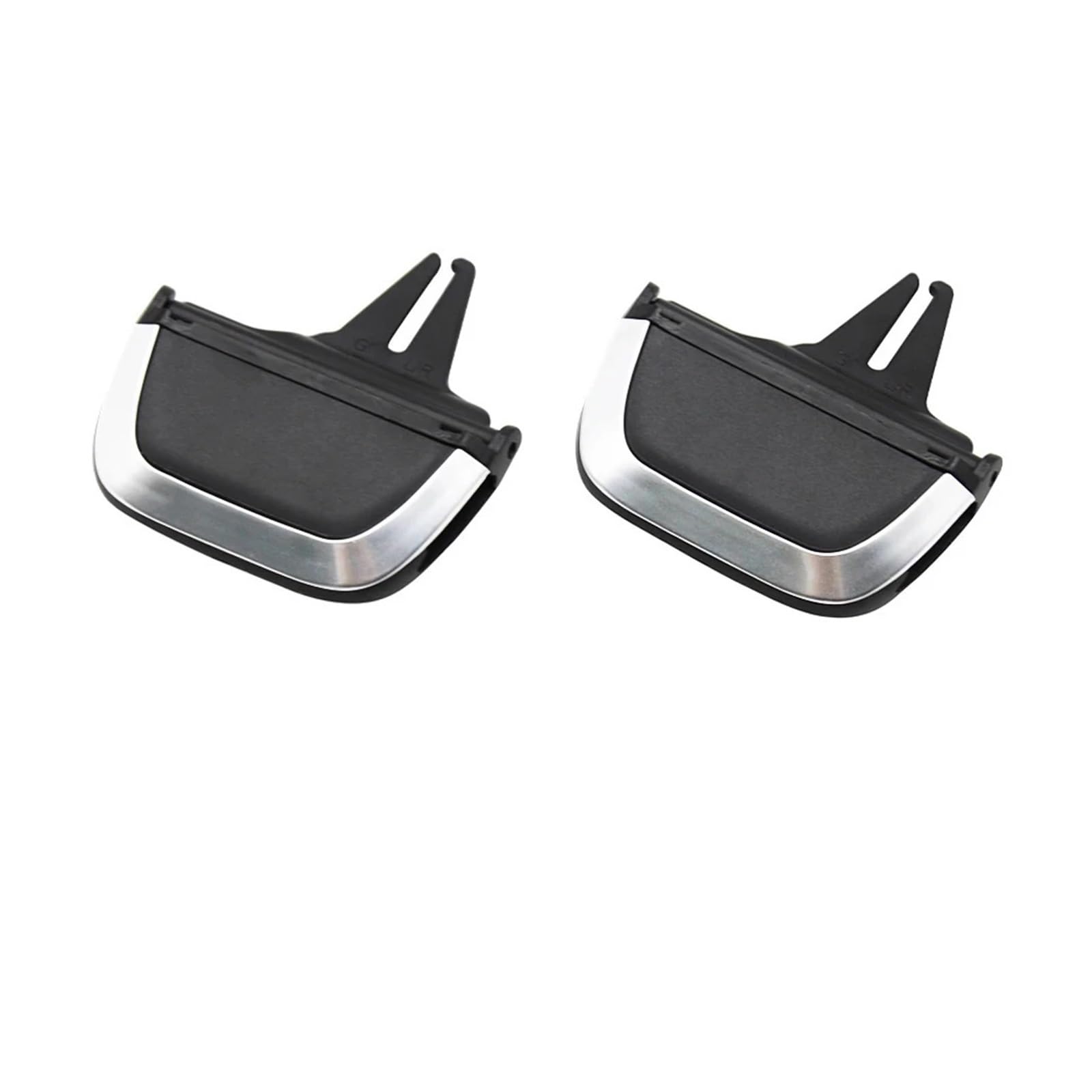 HANZOU AC Air Vent Grille Slider Tab Clip, passend for BMW, 7er G11 G12 2016–2020 Reparaturset Auto vorne hinten Klimaanlage Abdeckung der Entlüftungsauslassplatte der Autokli(Left or Right 2PCS) von HANZOU