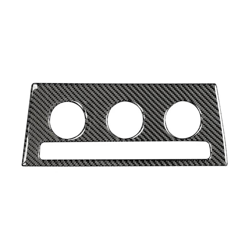 HANZOU Aufkleber for Klimaanlagen-Knopfschalter, passend for Volkswagen, passend for Golf, 7 Mk7 Vii 2013–2019, Armaturenbrett, Autozubehör, Verkleidungsrahmen Aufkleber für die Abdeckung zentralen Lü von HANZOU