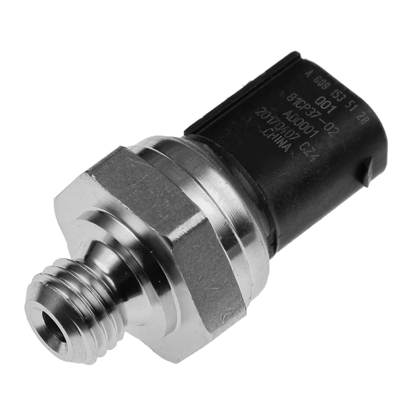 HANZOU Motorabgas-Gegendrucksensor, passend for Mercedes-Benz 0091535128 A0091535128 81CP37-02 81CP3702 Luftdrucksensor von HANZOU