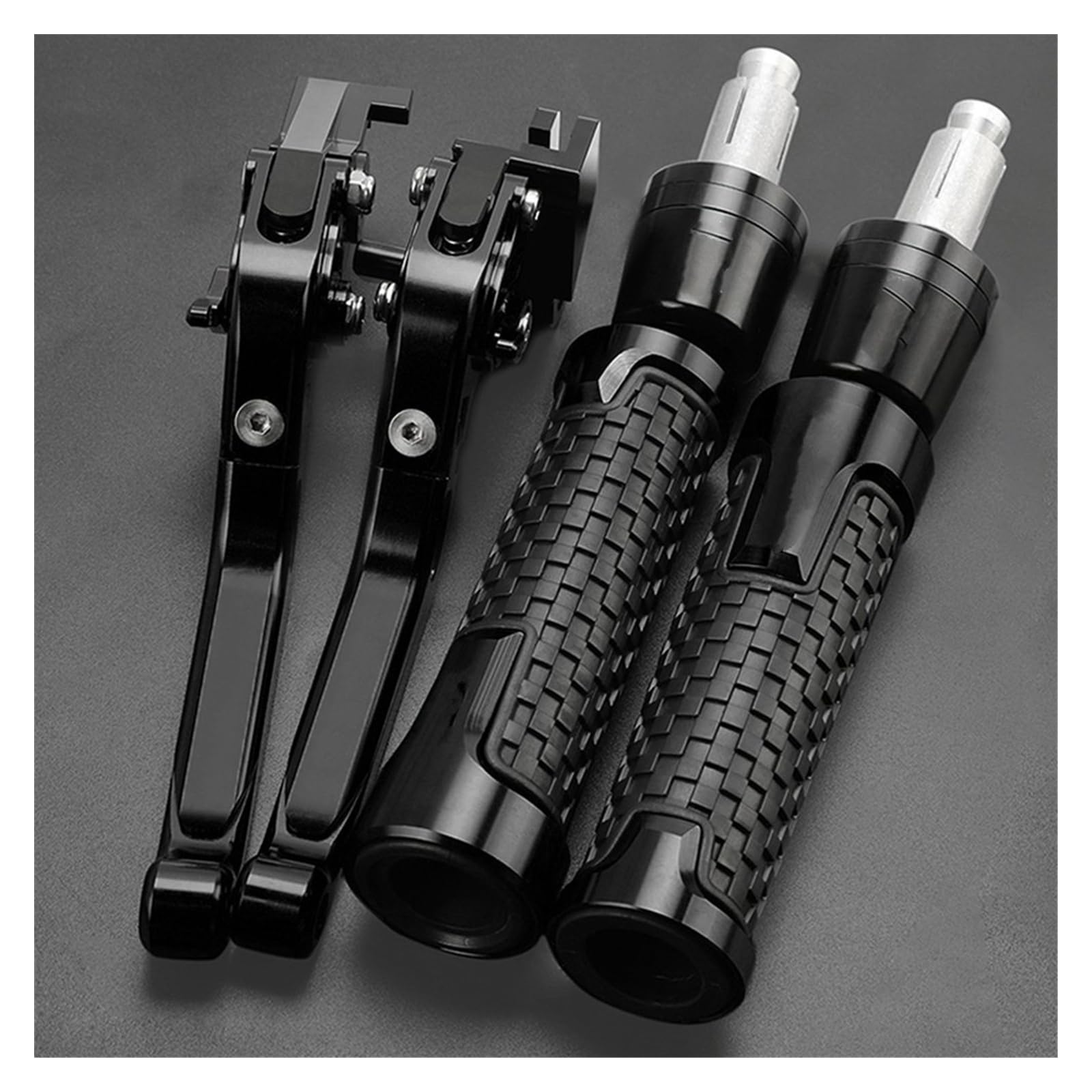 Bremshebel-Kupplungssatz Für Für YFM660 Für Raptor Für YFM 660 2001 2002 2004 Motorrad Zubehör Einstellbare Bremse Kupplung Hebel Lenker Hand Grip Enden Kupplungsbremshebel-Set (Größe : I) von HAOTE