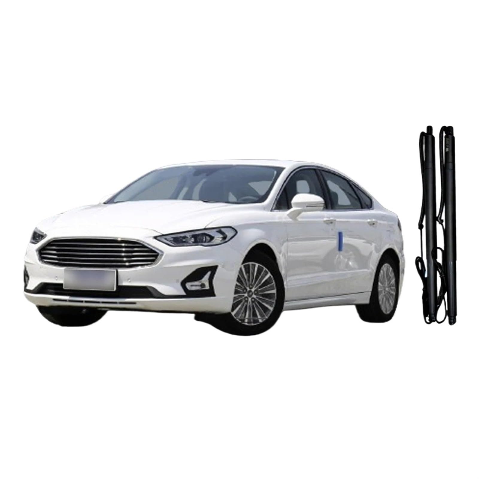 Heckklappendämpfer Für Ford Für Mondeo Für Fusion Für Limousine 2013-2021 Power Heckklappe Struts Auto Auto Kofferraum Boot Deckel Schock Elektrische Heckklappe Kit Gasfeder Heckklappe(With kick senso von HAOTE