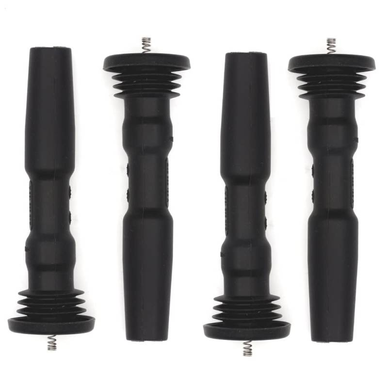 4X Auto-Funkenzündungsstecker Zündspule Gummistiefel für A1 8X A3 8V Golf 7 Beetle 5C Passat B8 Polo 6R UP Scirocco Tiguan Citigo Fabia 3 Octavia 5E Rapid Ibiza 6J Leon 5F Mii 1.0 1,2 1 .4 1.6 von HAOTOM