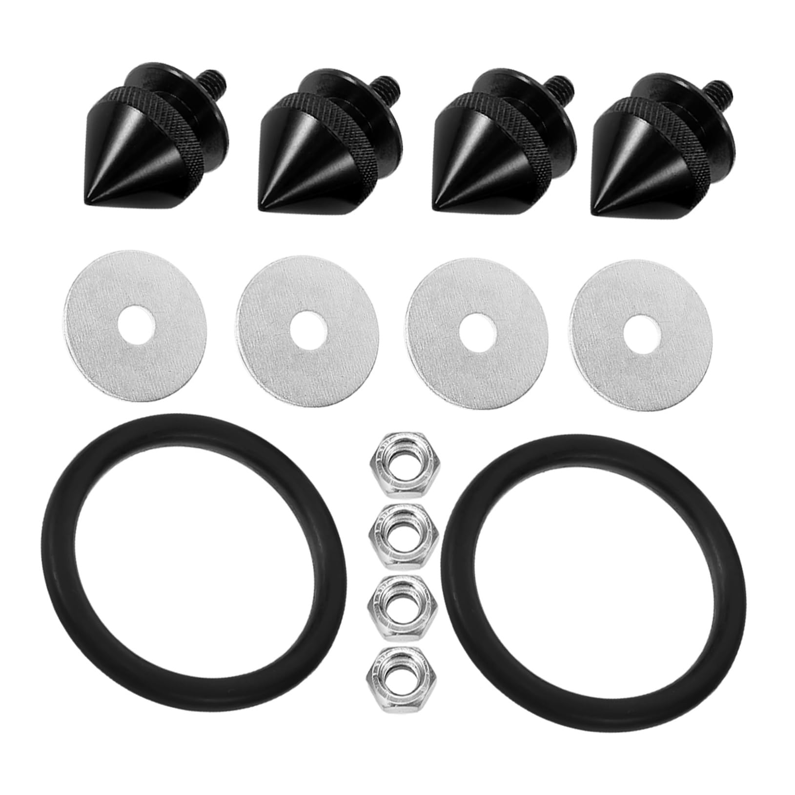 HAPINARY 1 Set Stoßstangenbefestigungen Mit Unterlegscheiben Bumper Parts Fasteners Kit Für Auto Vorfahren Und Hinterachse von HAPINARY