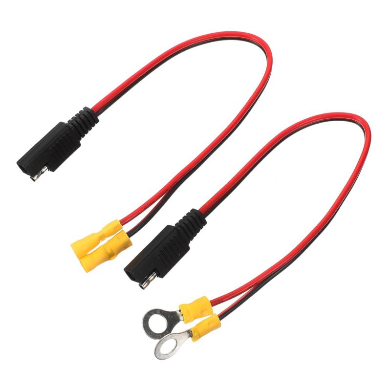 HAPINARY 2 Stück SAE Stecker Schnellverbinder Für Auto Traktor Yacht Und Wohnmobil Hochwertige Trennstecker Für Sichere Kabelverbindungen Ideal Für Verstärkerkabel Und von HAPINARY