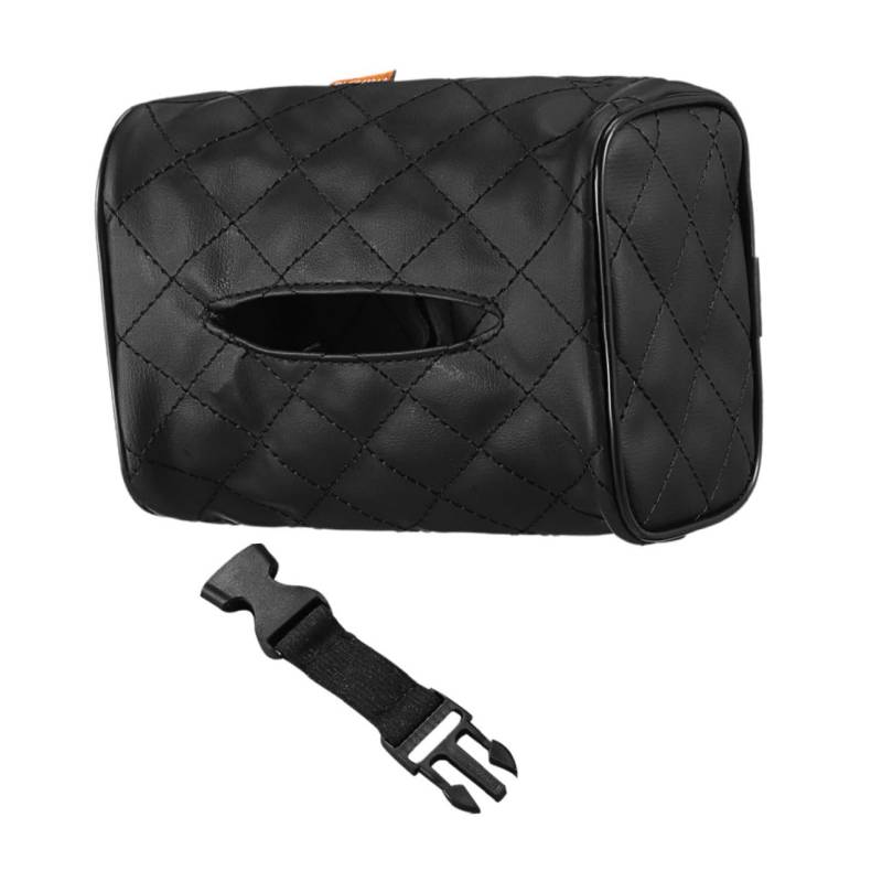 HAPINARY 2er Set Auto Taschentuchhalter Für Sonnenblende Und Kopfstütze Praktische Tissue Box Für Das Auto Idealer Nachfüllspender Für Papiertücher Stylisch von HAPINARY