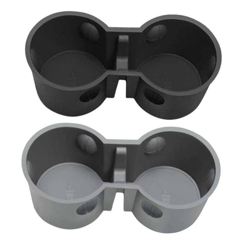 HAPINARY 2er Set Getränkehalter Für Model 3 Und Model Y Passgenauer Einbau Recessed Cup Holder Für Autos Becherhalter Für Mittelkonsole Und Türablage Und von HAPINARY