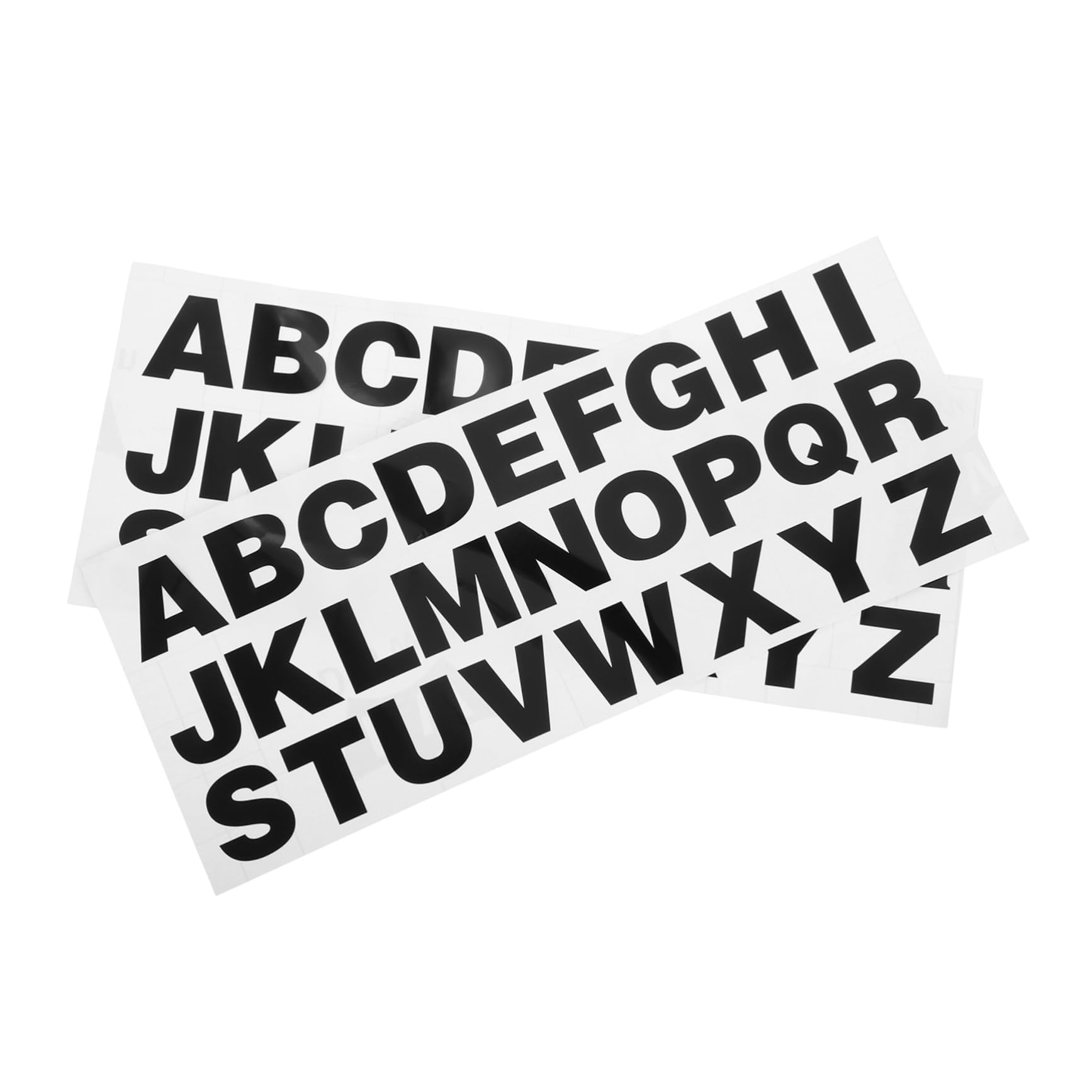 HAPINARY 2st Dekorative Autoaufkleber Buchstabenaufkleber Autotüraufkleber Buchstaben- Und Zahlenaufkleber Reflektierende Aufkleber Vinyl-schriftzugaufkleber Auto-embleme PVC Black von HAPINARY