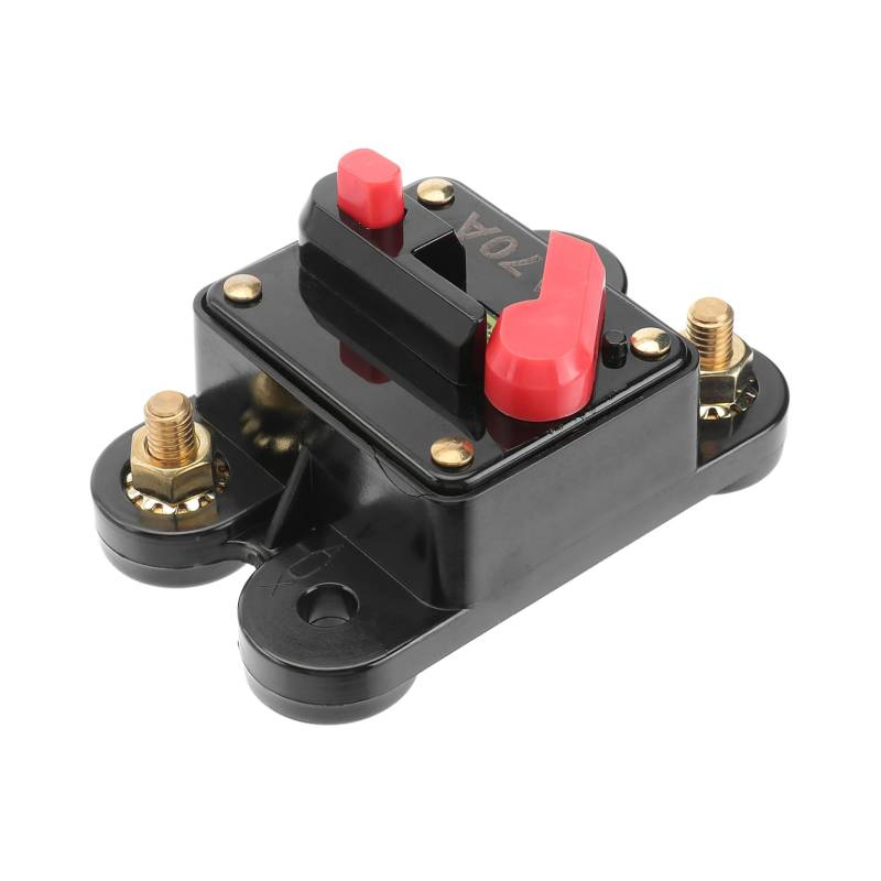 HAPINARY 70A Leistungsschalter Für Trolling Motoren Und Marine Anwendungen Manueller Reset Inline Sicherung DC Trennschalter Für Auto Und Boot Robustes Design Ideale ösung Für Boots von HAPINARY