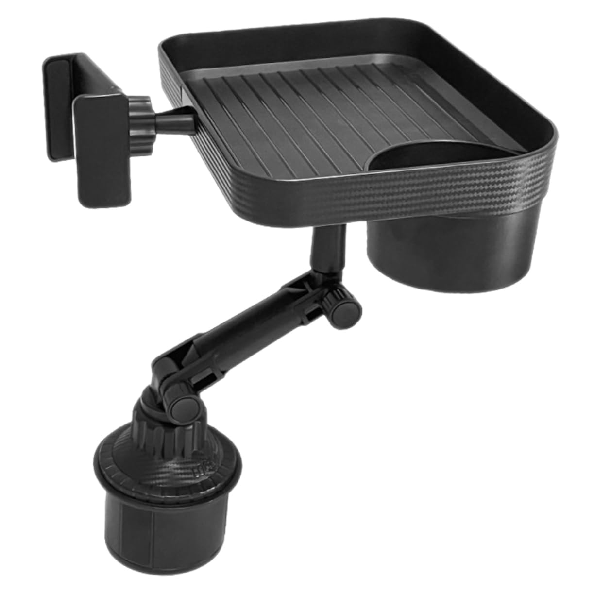 HAPINARY Auto Getränkehalter Tablett Mit Handyhalterung Multifunktionales Auto Cup Holder Tray Für Essen Und Getränke Im Fahrzeug Ideal Für Reisen Und Pendeln von HAPINARY