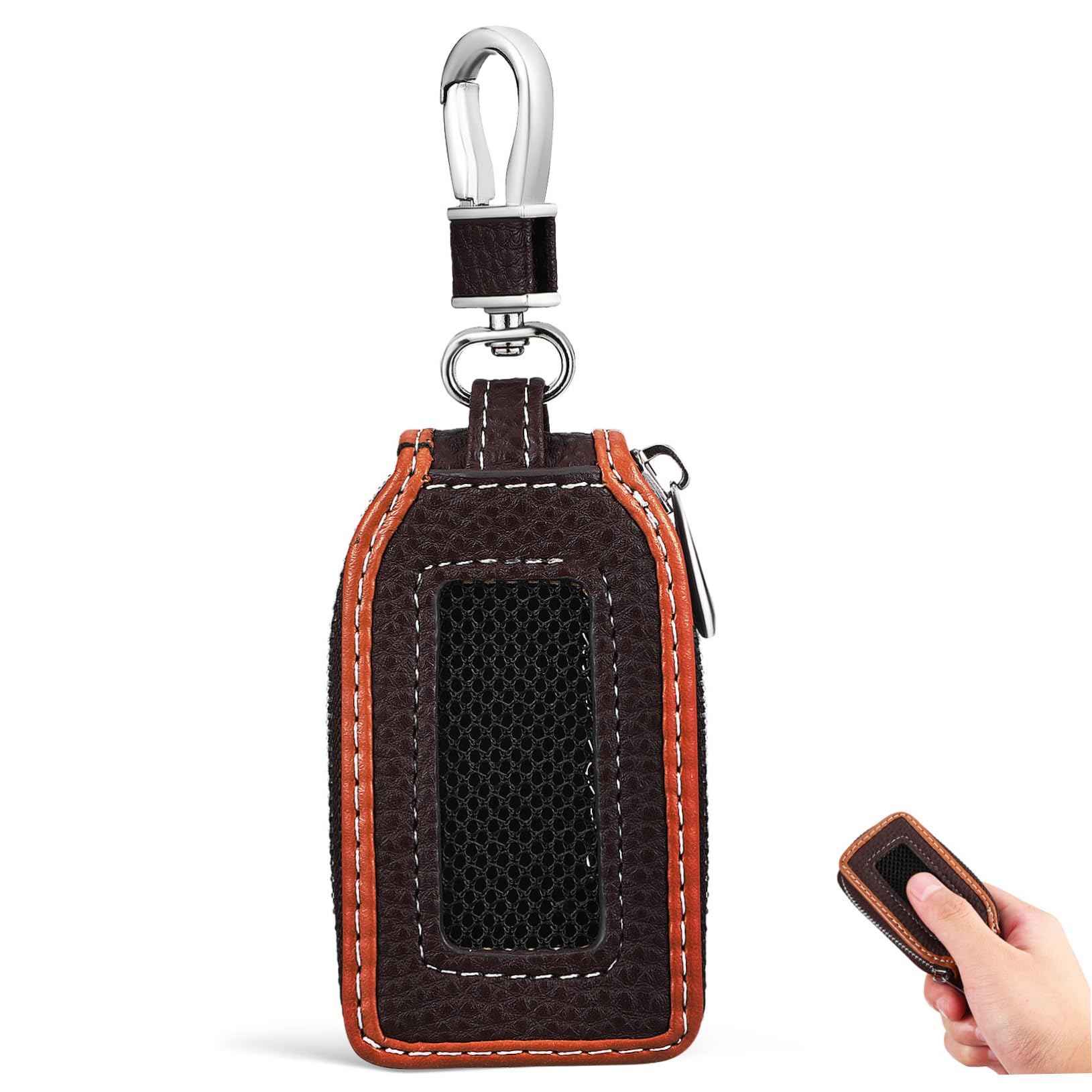 HAPINARY Autoschlüsselhülle Leder autoschlüssel etui Autoschlüssel Schutzcover Austausch des Schlüsselanhängers Halter Kette Abs Abdeckung für Autoschlüssel schlüssel schutzhülle Pu von HAPINARY