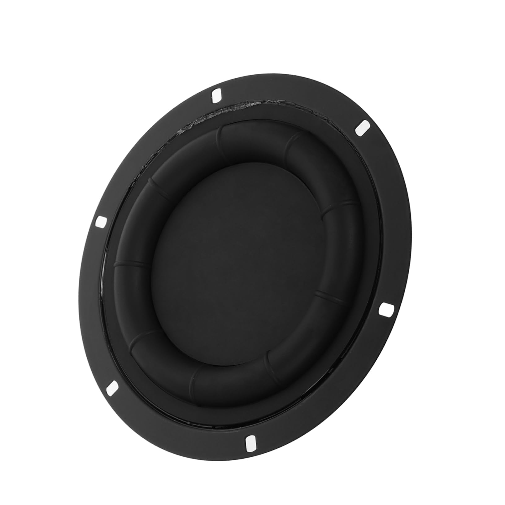 HAPINARY Bassmembran Lautsprecher-bassstrahler Lautsprecher-kühlerplatte Lautsprecher-bass-vibrationsmembran Auto-basslautsprecher Subwoofer-kühlerplatte Lufthörner Autohupe Black Gummi von HAPINARY