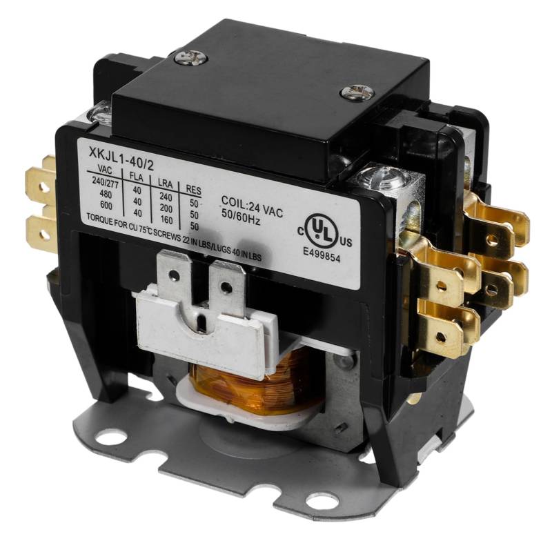 HAPINARY Ersatz Klimaanlagenmotor Schütz Für Auto 2 Polig 40 A 24 Vac Ideal Für Kühlsystem Kompressor Kompatibel Mit Tragbaren Klimaanlagen Und Reinigungssets Für Klimaanlagen von HAPINARY