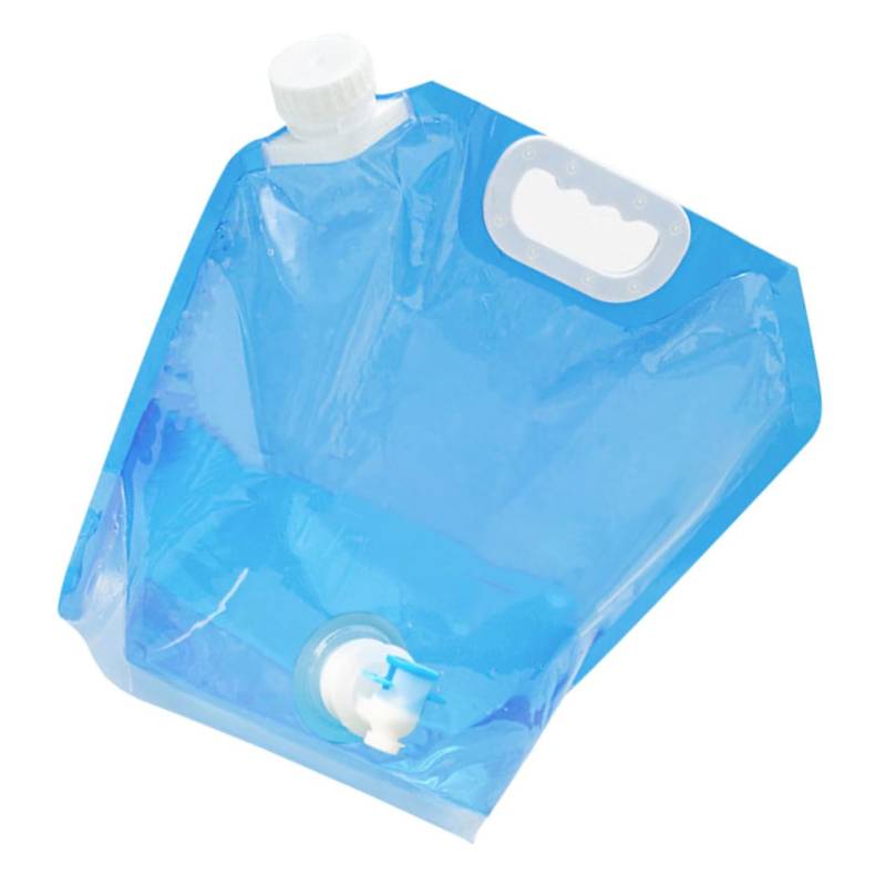 HAPINARY Faltbare Wasserblase 10L Transparenter Outdoor Wassercontainer Mit Wasserhahn Ideal Für Camping Reisen Und Wasserversorgung Im Freien Zusammenklappbar Und Platzsparend von HAPINARY