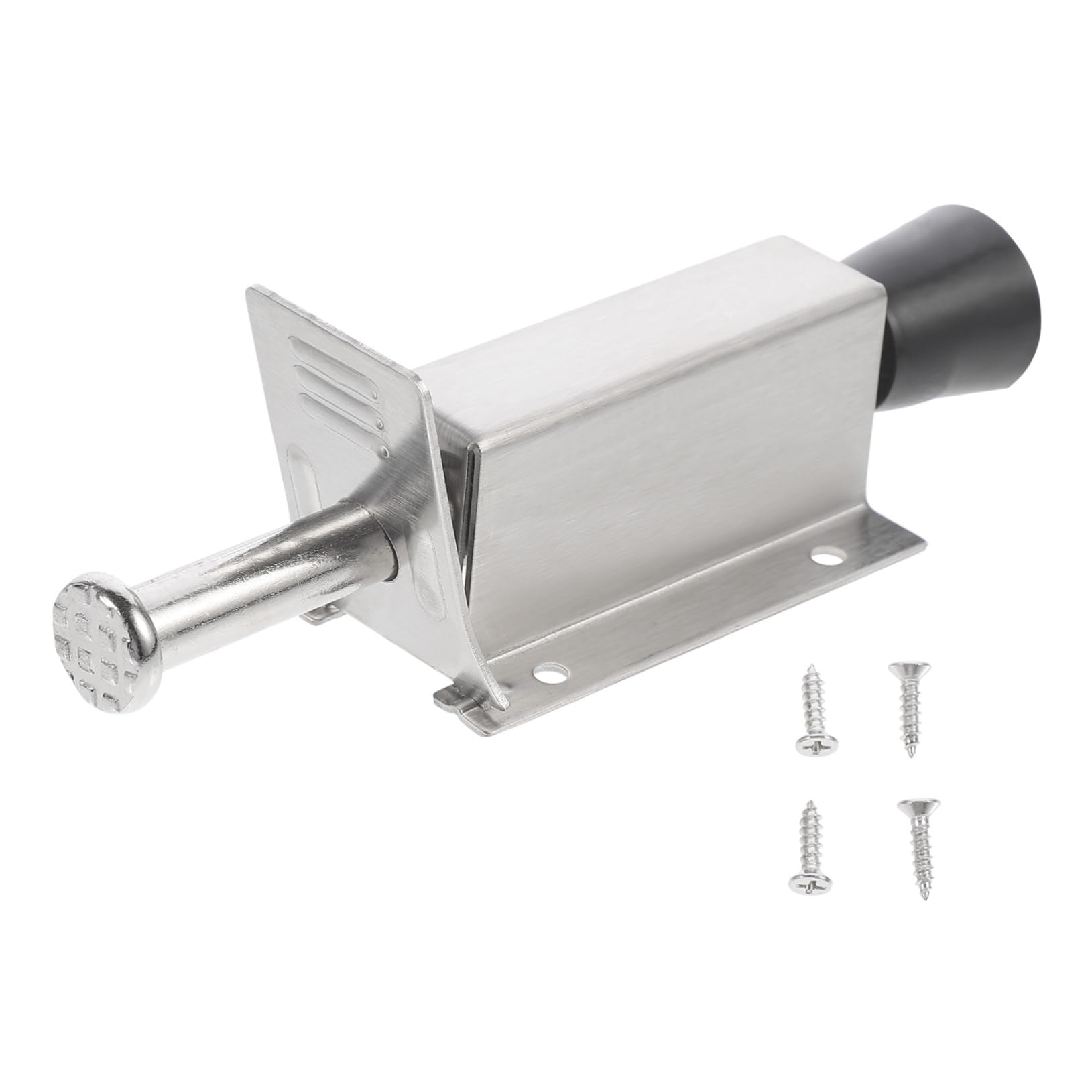 HAPINARY Fuß Türschloss bodentürstopper Türknauf Magnetischer Wäscheschutz handhaben halten stoppt Tritttürstopper einzigartiger Türhalter türstopper aus edelstahl Rostfreier Stahl Silver von HAPINARY