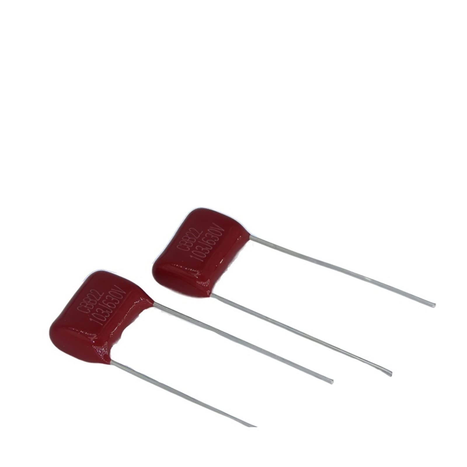 100 Stück CBB 103 630V 103J 630V 0,01uF 10nF P10 CBB22 Metallisierter Polypropylen-Folienkondensator von HAPRSLIKG