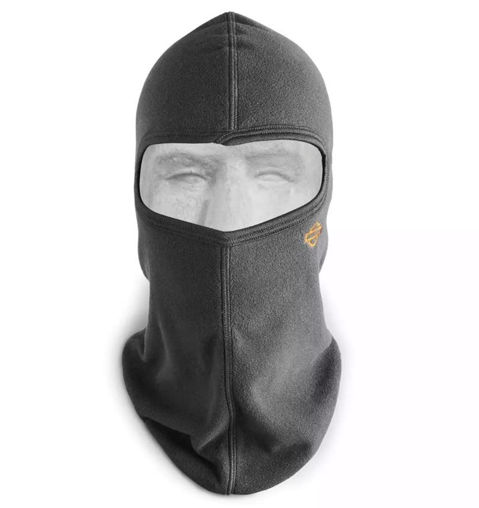 HARLEY-DAVIDSON Balaclava Wind-Resistant Fleece, Schwarz Sturmhaube Biker Motorrad Schutzhaube Gesichtsmaske, XL von HARLEY-DAVIDSON