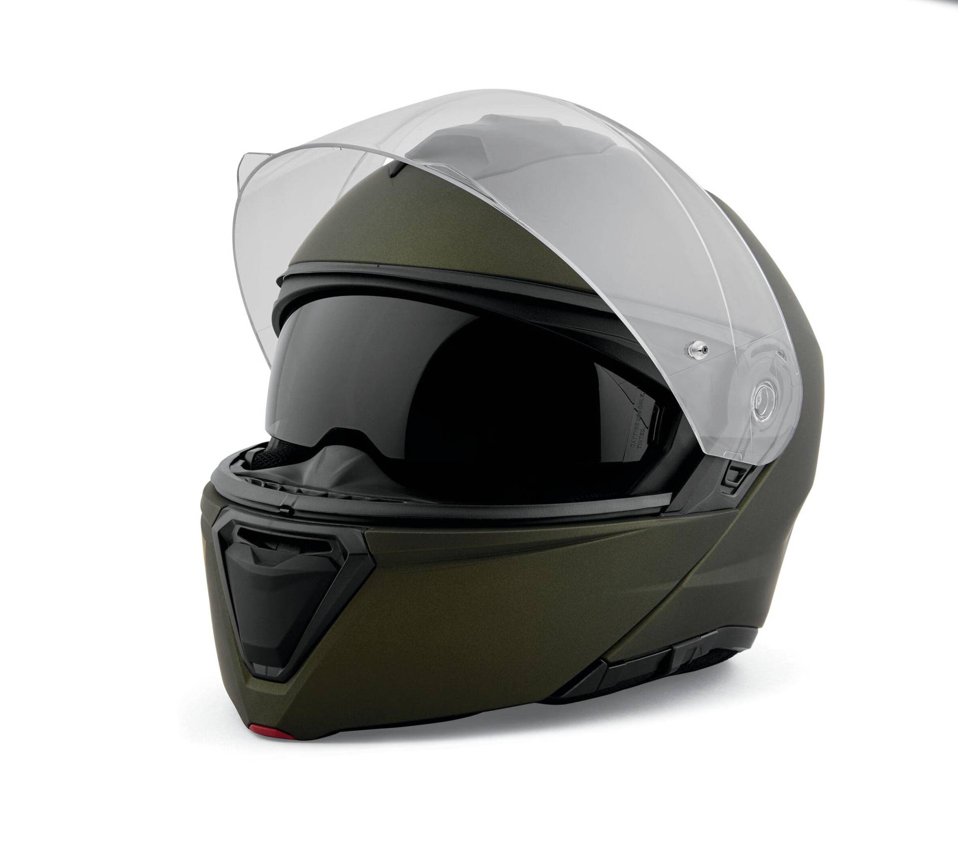 HARLEY-DAVIDSON Capstone Sun Shield II H31 Matte Green Modular Klapp Helm, M von HARLEY-DAVIDSON