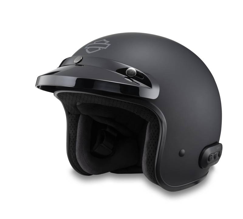 HARLEY-DAVIDSON Fury N04 Bluetooth 3/4 Motorrad Jet Helm, XXL von HARLEY-DAVIDSON