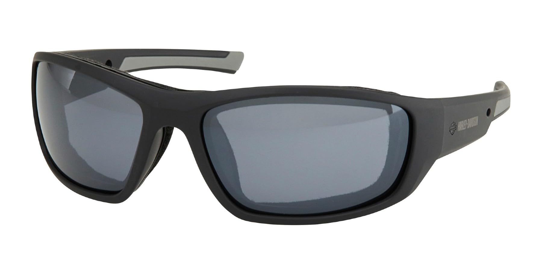 HARLEY-DAVIDSON Marcolin Blaze Ace HZ0005-02C Smoke Color Enhanced Silver Mirror Motorrad Brille von HARLEY-DAVIDSON