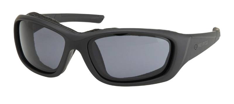 HARLEY-DAVIDSON Marcolin Majestic HZ0006-02A Smoke Color Enhanced Motorrad Brille von HARLEY-DAVIDSON