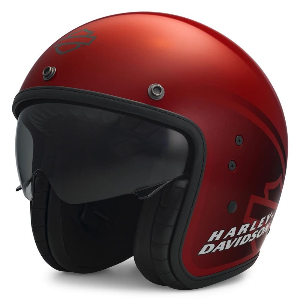 HARLEY-DAVIDSON Metropolitan Sun Shield X14 3/4 Motorrad Jet Helm, L von HARLEY-DAVIDSON