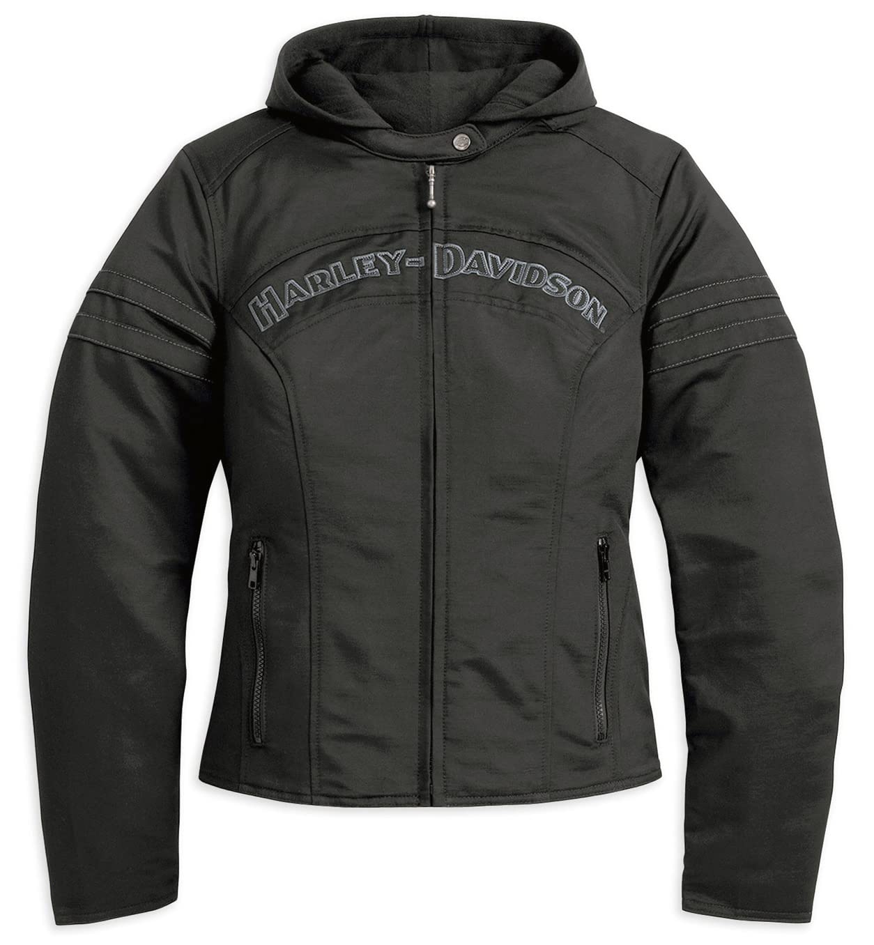 Harley-Davidson Miss Enthusiast 3-in-1 Outerwear Damen Jacke, 98519-12VW, XL von HARLEY-DAVIDSON