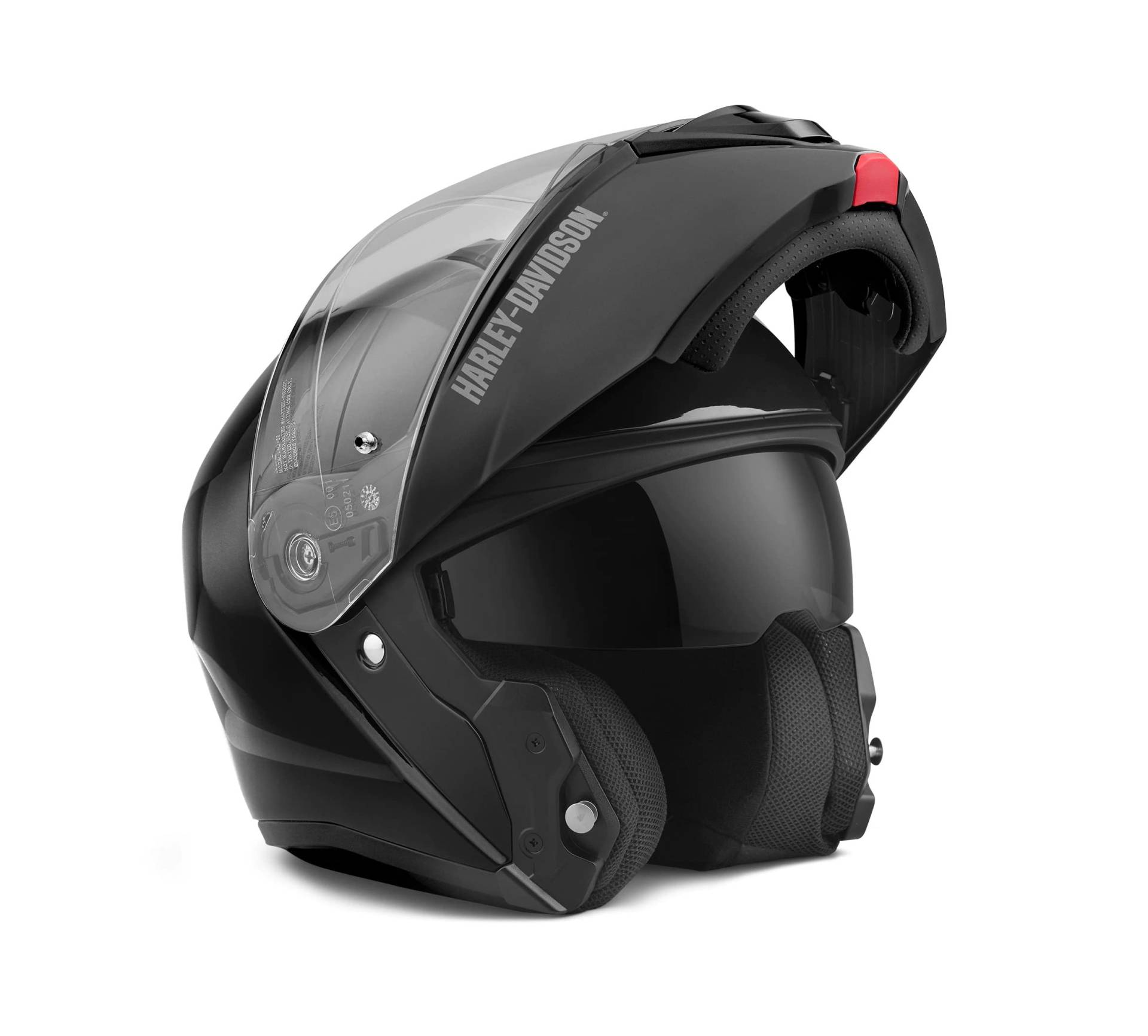 HARLEY-DAVIDSON Modular-Helm Capstone H31 Motorrad-Helm Biker Schutzhelm Helm mit Anti-Beschlag-Scheibe, ECE geprüft, Schwarz, S von HARLEY-DAVIDSON