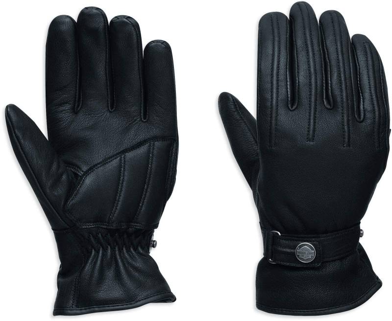 HARLEY-DAVIDSON Motorrad Damen Handschuhe aus Ziegenleder Ergonomischer Schnitt, L von HARLEY-DAVIDSON