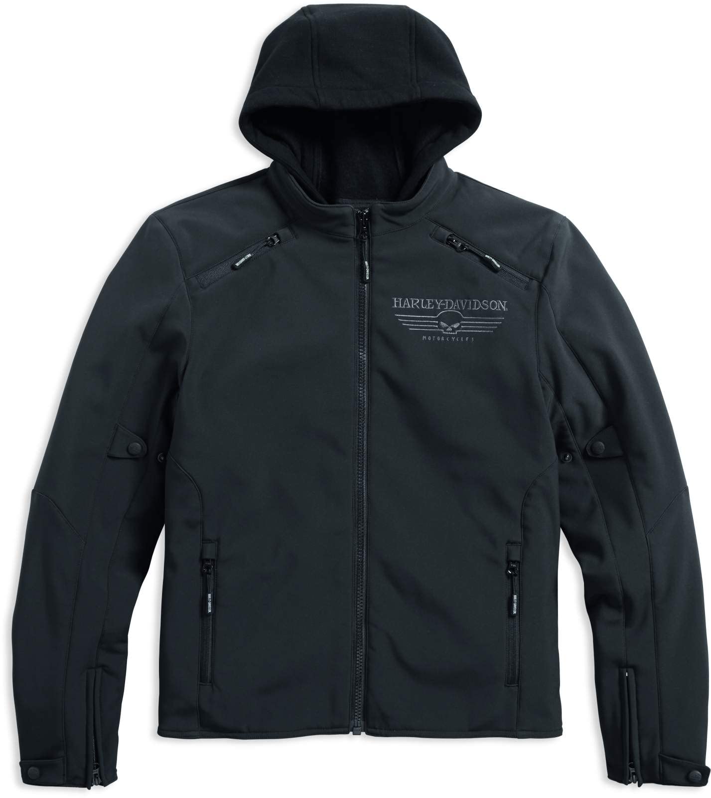 HARLEY-DAVIDSON Reflective Skull 3-in-1 Soft Shell Riding Jacke, 98164-17EM, 3XL von HARLEY-DAVIDSON