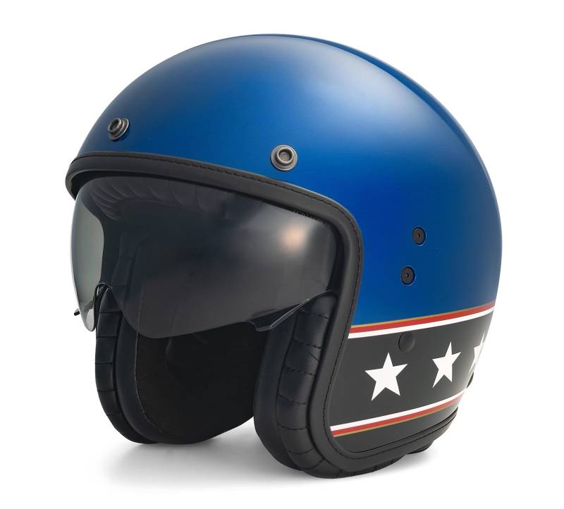 HARLEY-DAVIDSON Supernova #1 X14 Sun Shield 3/4 Motorrad Jet Helm, XXL von HARLEY-DAVIDSON