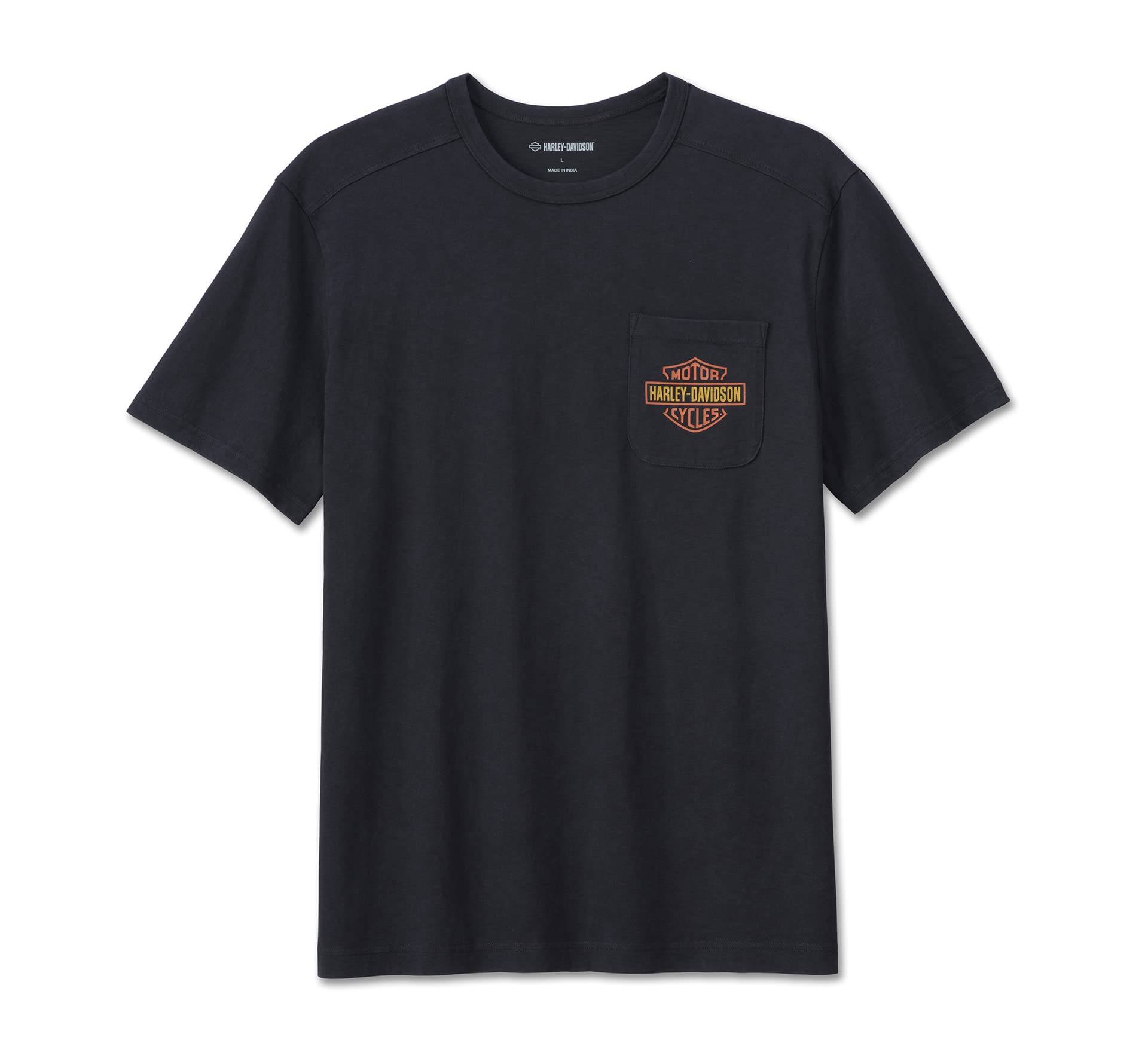 Harley-Davidson Whiplash Pocket Tee Kurzarm T-Shirt, M von HARLEY-DAVIDSON