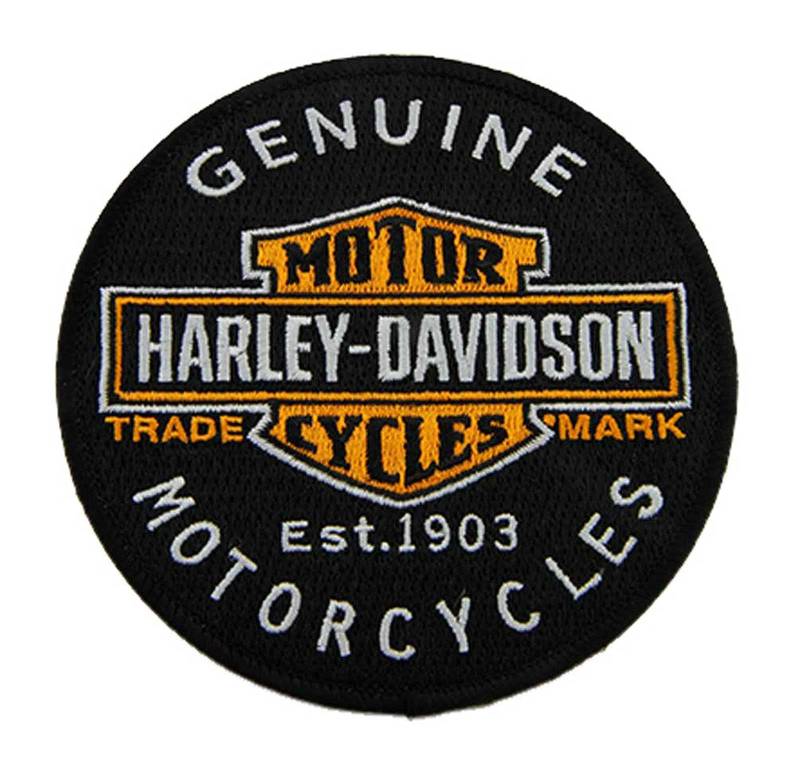 Harley-Davidson Aufnäher 4″ Genuine Motorcycles Patch von HARLEY-DAVIDSON