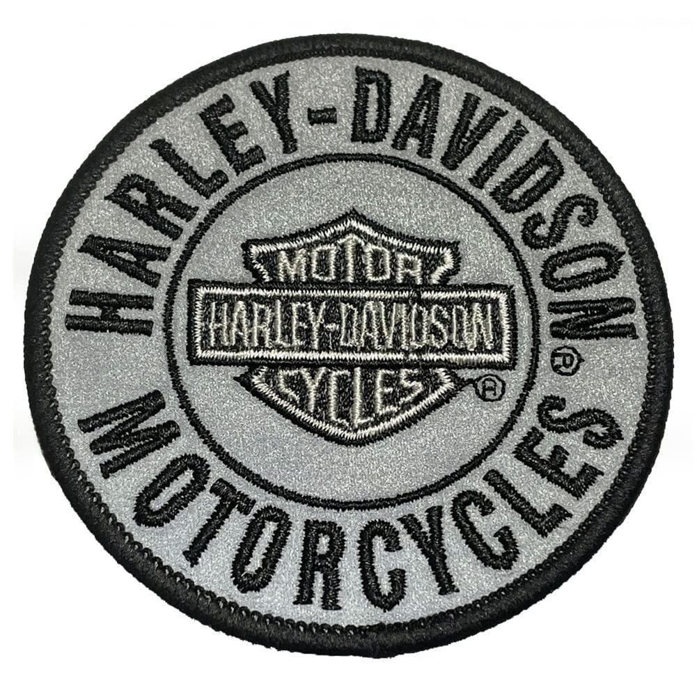 Harley Davidson Aufnäher Reflective Round von HARLEY-DAVIDSON