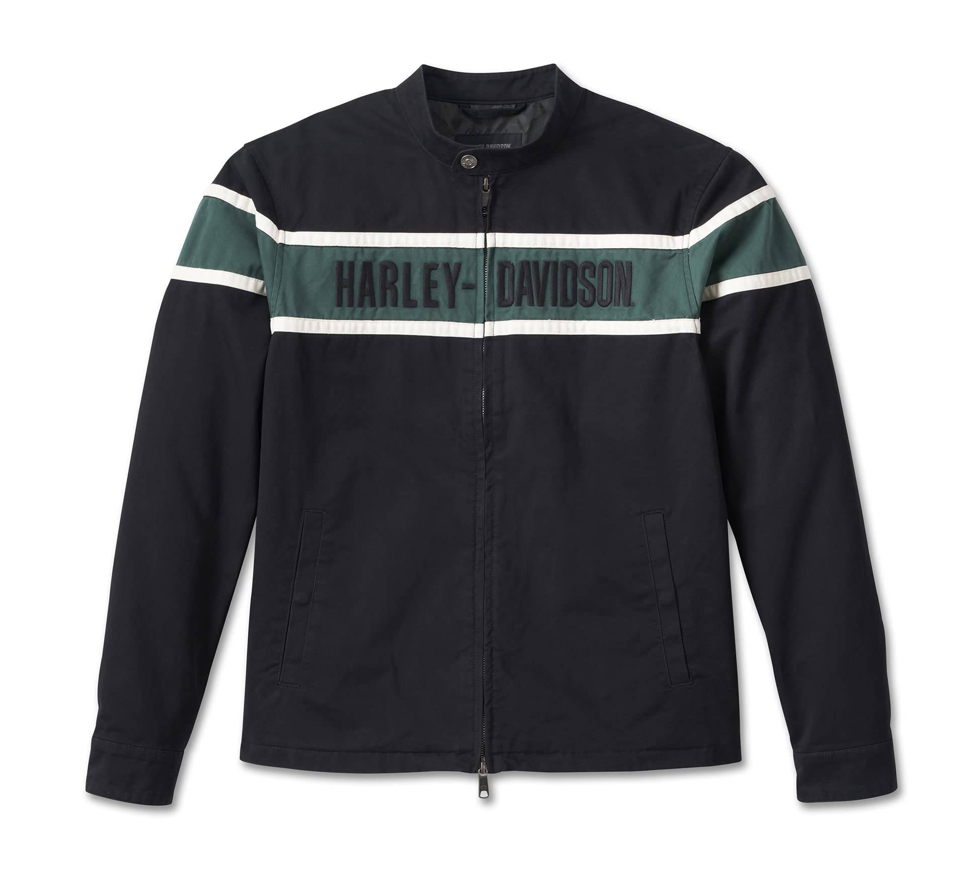 Harley-Davidson Jacke Bar Colorblock, XL von HARLEY-DAVIDSON