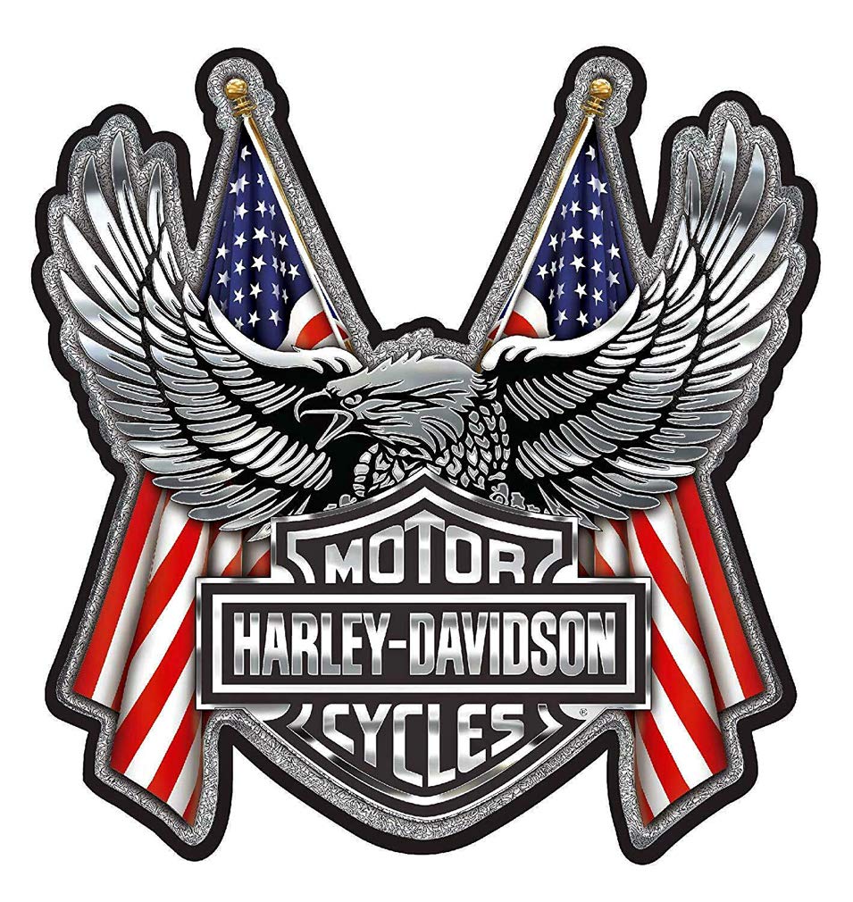 Harley-Davidson Logo USA Aufkleber von HARLEY-DAVIDSON