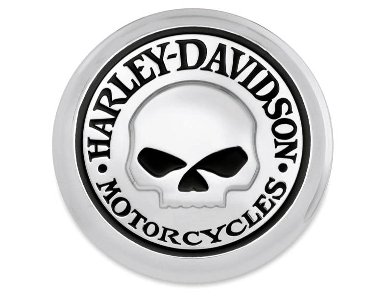 Harley-Davidson Motorrad Tankdeckel-Medaillon Willie G Skull für Modelle ab '83 von HARLEY-DAVIDSON