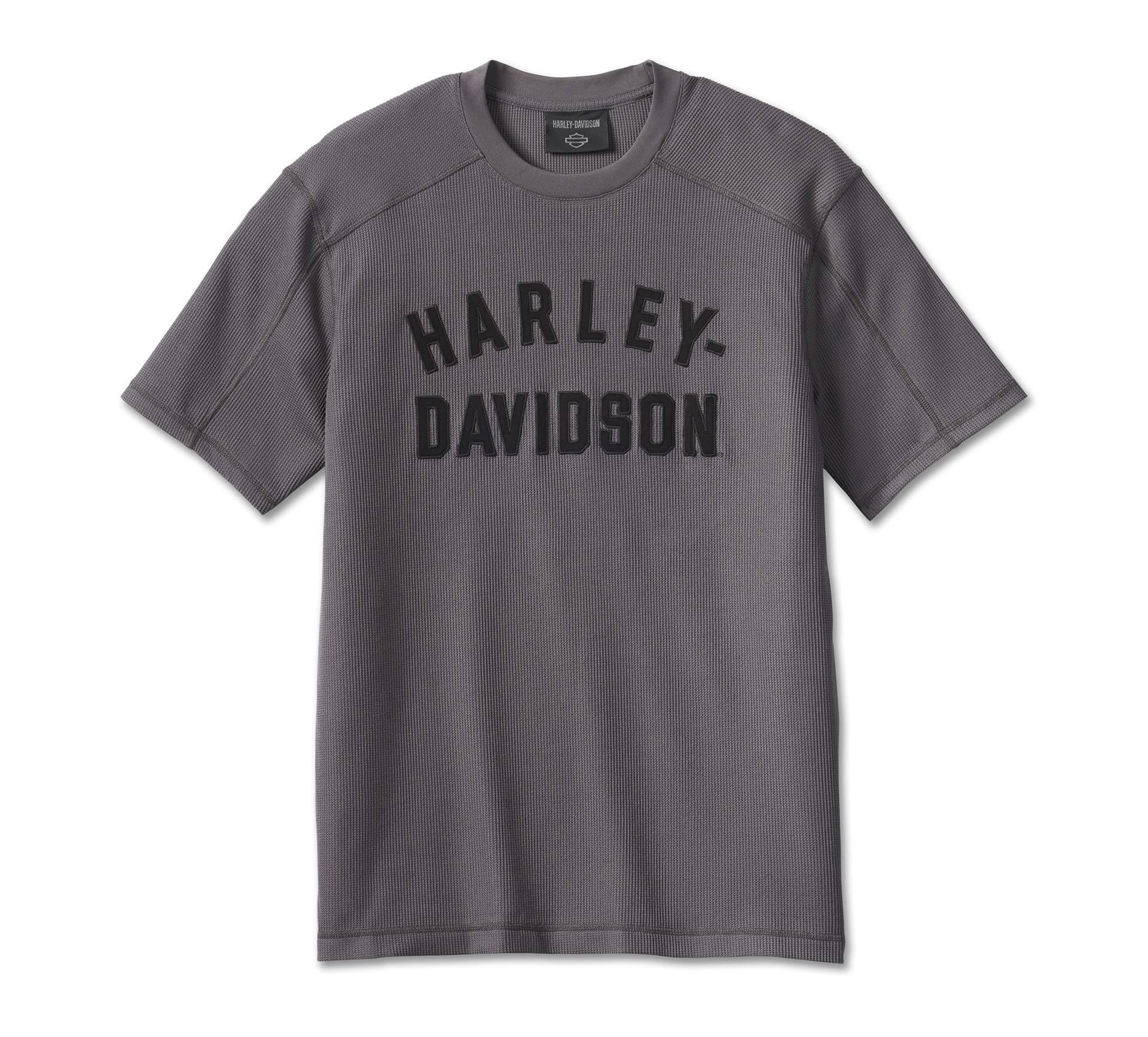 Harley-Davidson Staple Performance Tee Blackened Pearl T-Shirt, L von HARLEY-DAVIDSON