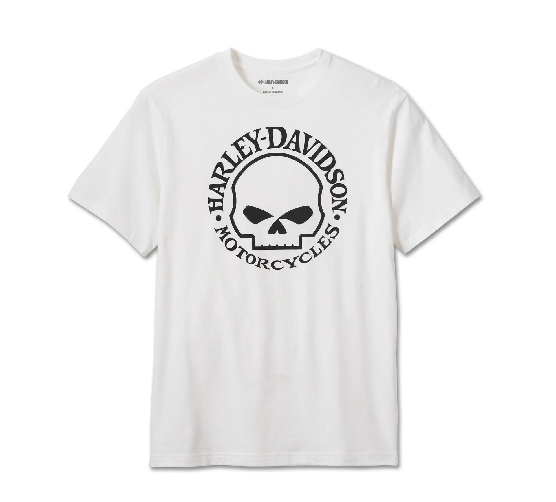 Harley-Davidson T-Shirt Willie G Skull weiß, XL von HARLEY-DAVIDSON