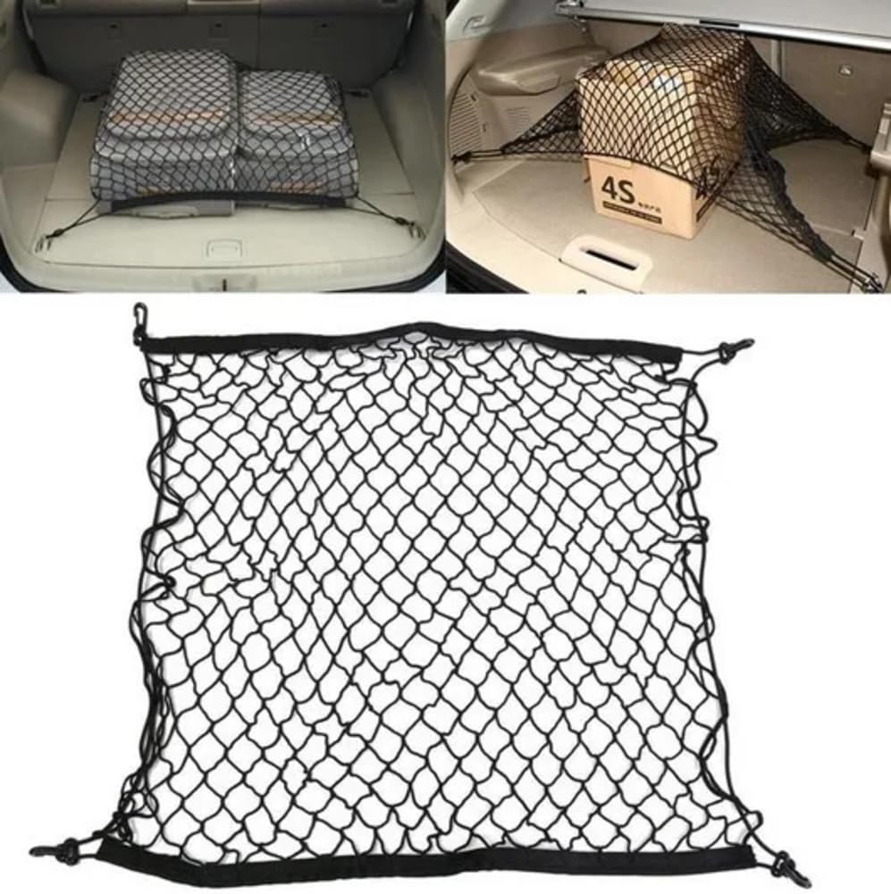 for Porsche Taycan Panamera Car Boot Luggage Storage Cargo Organiser Mesh Trunk Net Accessories von HASWEX