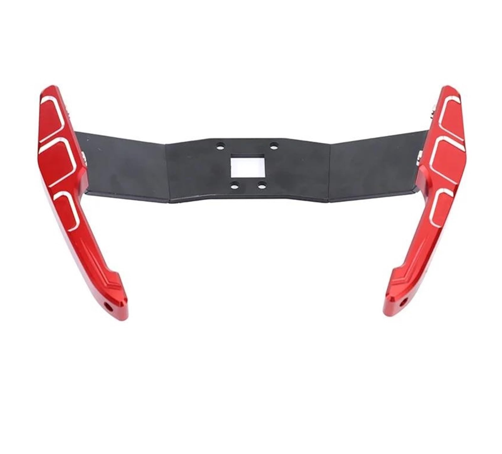 Motorrad-Haltegriffe Für Kawasaki ZX25R ZX4R ZX4RR ZX-25R ZX-4R ZX-4RR Motorrad-Armlehnengriff Hinten Für Beifahrer Verdickte Heckhandlaufhalterung Motorrad-Armlehnen-Handgriff(Rot,B) von HATSVTGR