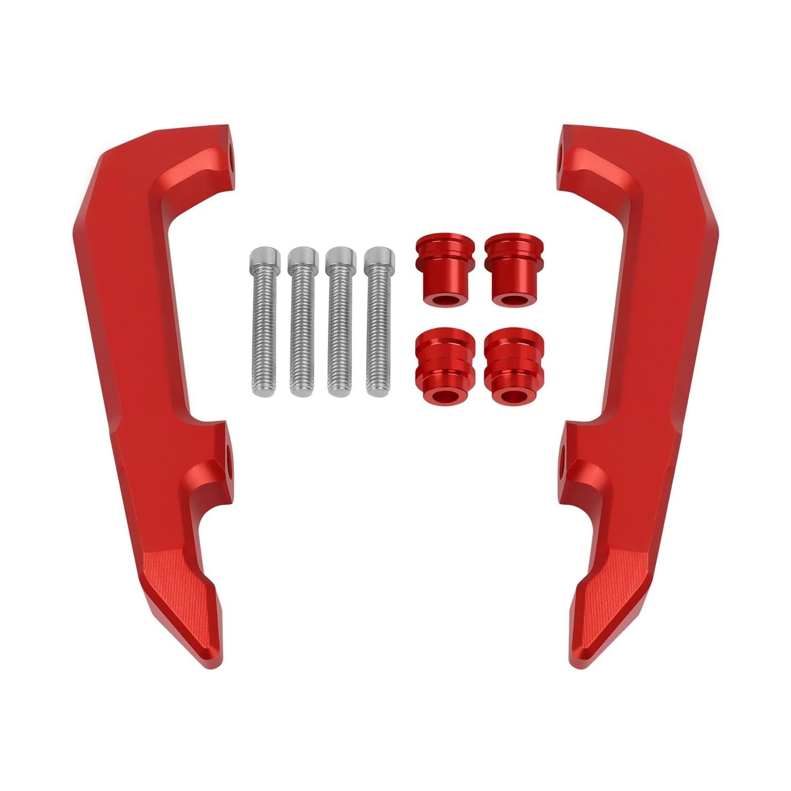 Motorrad-Haltegriffe Motorrad-Haltegriff Hinten Beifahrersitzschiene Armlehne Heckhandlaufgriff Für GROM MSX125 Msx125 MSX 125 2021 2022 2023 Motorrad-Armlehnen-Handgriff(Rot) von HATSVTGR