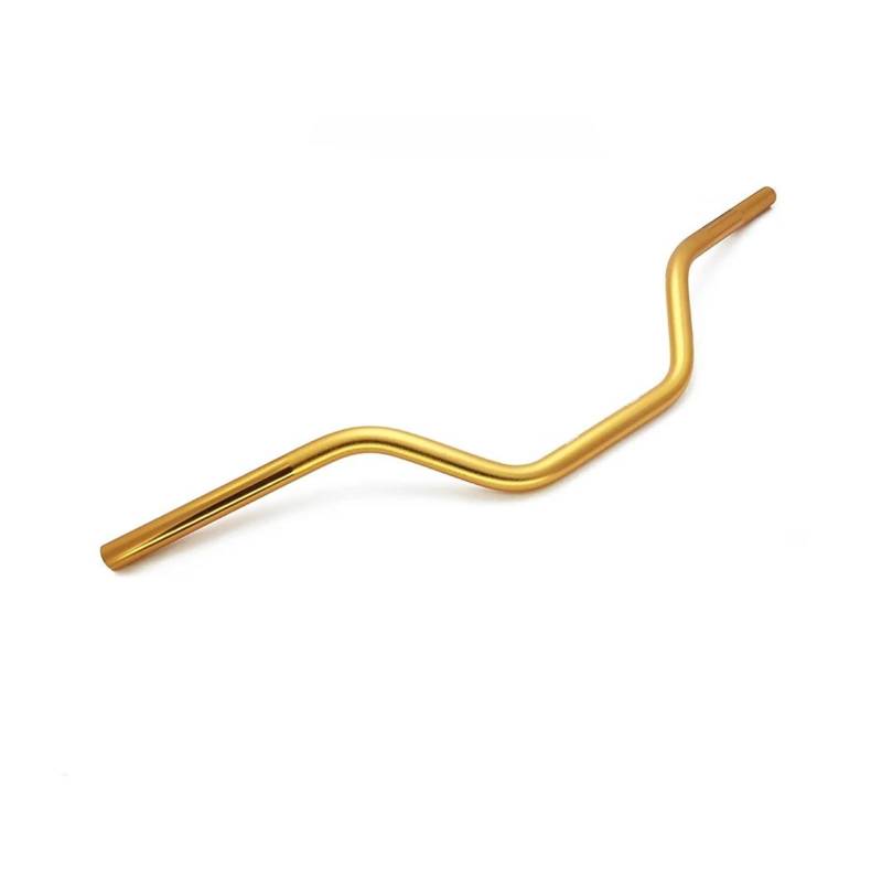 Motorrad-Haltegriffe Motorrad-Lenker 7/8" 22 Mm Fat Bar-Lenkerrohr Für Y&amaha Universal Pit Dirt Elektrofahrrad Motocross ATV UTV Motorrad-Armlehnen-Handgriff(Gold) von HATSVTGR