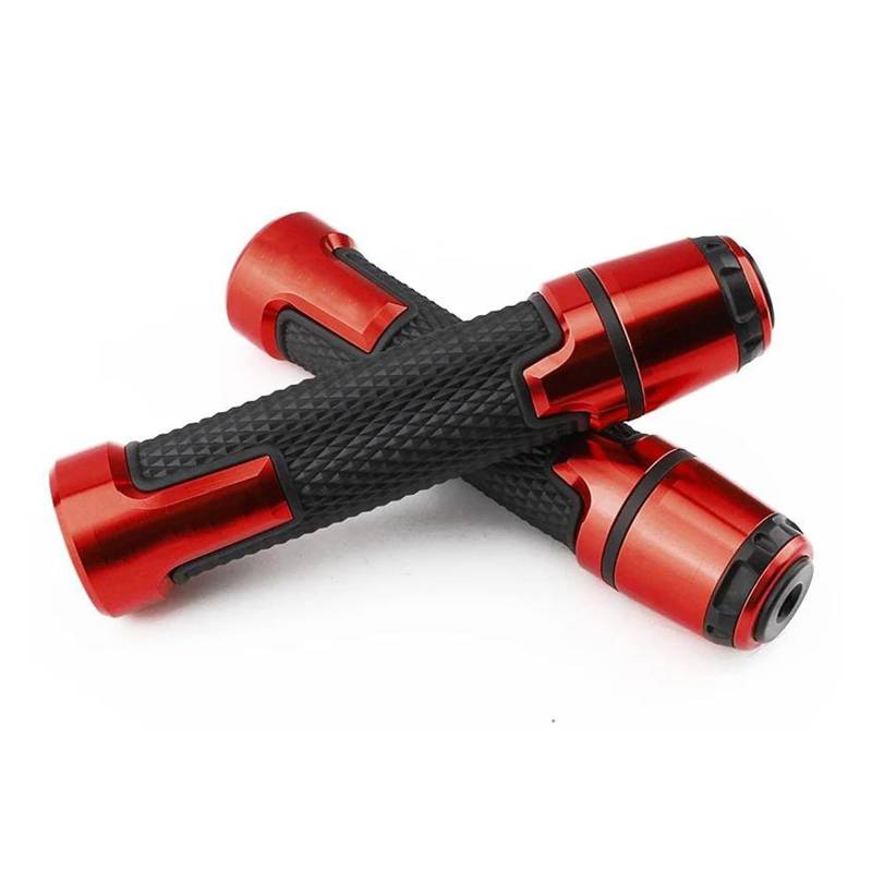 Motorradlenker Für Benelli TRK TRK502X TRK502 TRK251 502 502X 251 TNT 300 7/8" 22MM Motorradzubehör rutschfeste Lenkergriffe Motorradgriff(Rot) von HATSVTGR