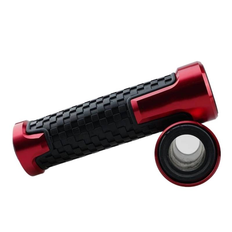 Motorradlenker Für XADV 750 X-ADV X ADV 750 XADV750 X-ADV750 7/8'' 22mm Motorradknöpfe Anti Rutsch Scooter Handgriff Motorradgriff(Rot) von HATSVTGR