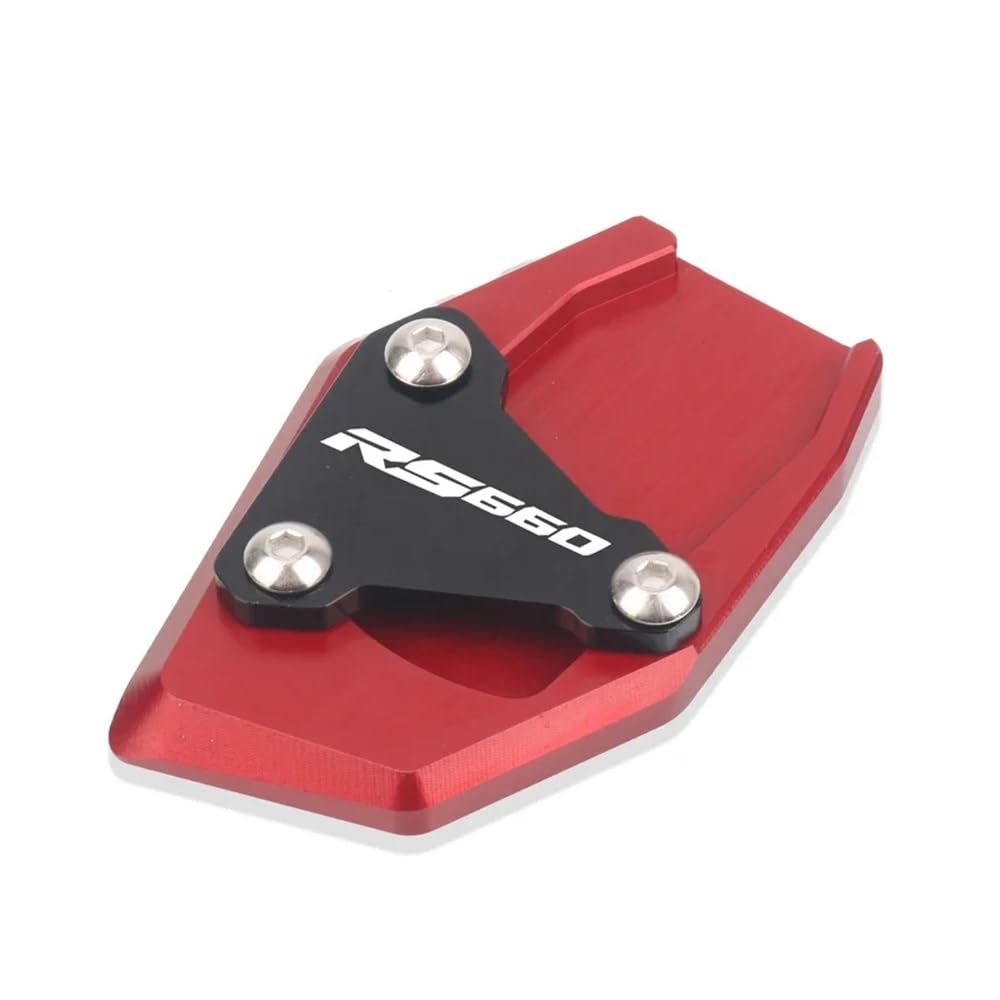 HAVEDONH Motorrad Seitenständer Verlängerungspolster Für Aprilia RS660 RS 660 2020-2023 2021 Motorrad Kickstand Fuß Seite Stehen Verlängerung Pad Unterstützung Platte Vergrößern Stehen von HAVEDONH