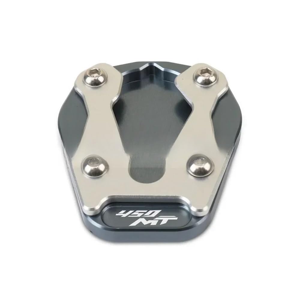 HAVEDONH Motorrad Seitenständer Verlängerungspolster Für CFMOTO 450MT 450 MT 2024 2025 Motorrad Kickstand Fuß Seitenständer Verlängerung Pad Stützplatte Vergrößern Ständer von HAVEDONH