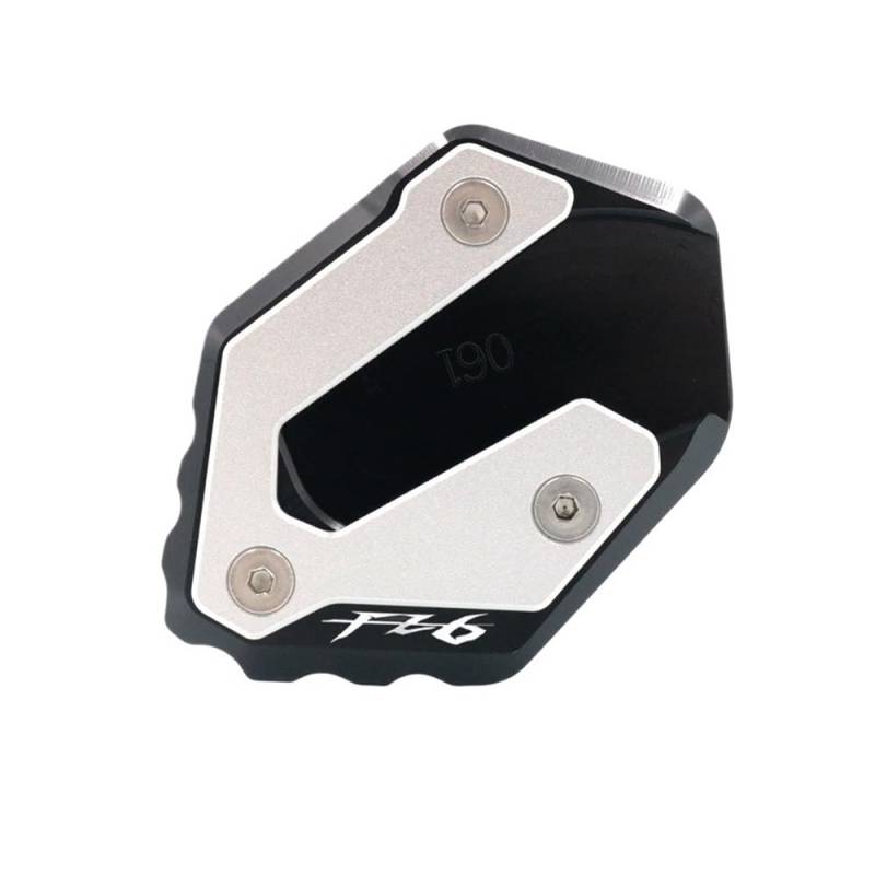 HAVEDONH Motorrad Seitenständer Verlängerungspolster Für YAM&AHA FZ6 FZ6R FZ6-S2 2004-2009 2008 Motorrad CNC Kickstand Fuß Seitenständer Verlängerung Pad Stützplatte Vergrößern von HAVEDONH