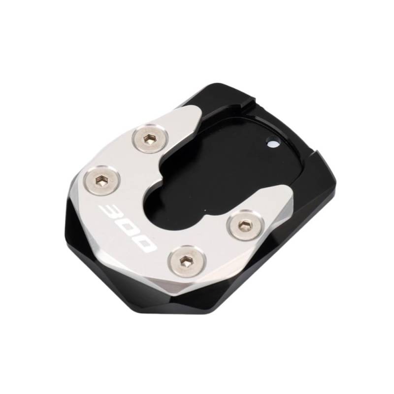 HAVEDONH Motorrad Seitenständer Verlängerungspolster Für YAM&AHA XMAX300 XMAX300 X-MAX 300 X-MAX300 2023 + Motorrad CNC Kickstand Fuß Seite Stehen Verlängerung Pad Unterstützung Platte von HAVEDONH