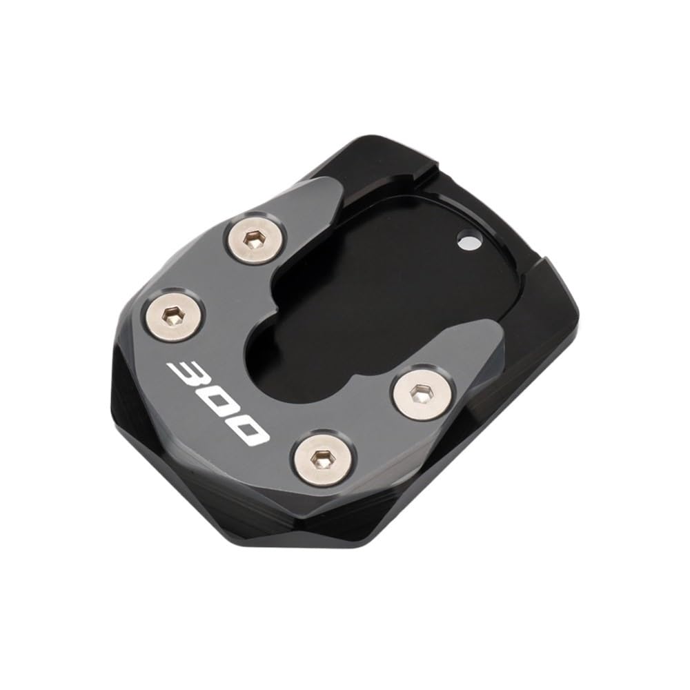 HAVEDONH Motorrad Seitenständer Verlängerungspolster Für YAM&AHA XMAX300 XMAX300 X-MAX 300 X-MAX300 2023 + Motorrad CNC Kickstand Fuß Seite Stehen Verlängerung Pad Unterstützung Platte von HAVEDONH