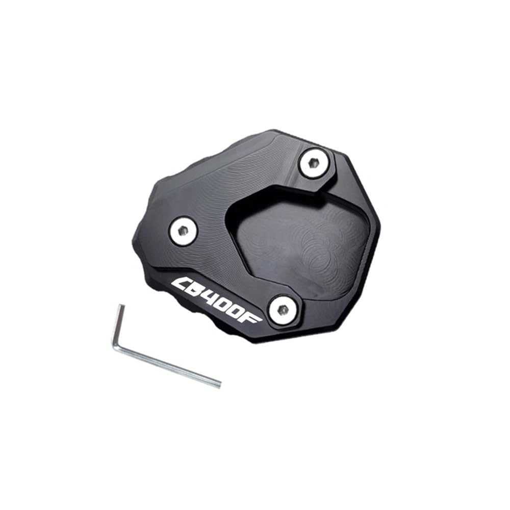 HAVEDONH Motorrad Seitenständer Verlängerungspolster Für h&ond&a CB500X CB400X CB500 X CB400 X 2013-2023 Motorrad Ständer Seite Stehen Verlängerung Pad Enlarger Pad Unterstützung Platte von HAVEDONH